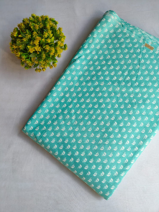 Sanganeri Print Pure Cotton Fabric - JBRJF2-15