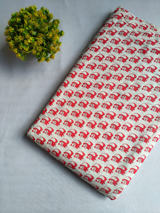 Sanganeri Print Pure Cotton Fabric - JBRJF2-26