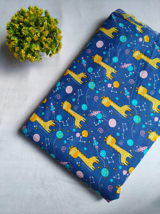 Sanganeri Print Pure Cotton Fabric - JBRJF2-28