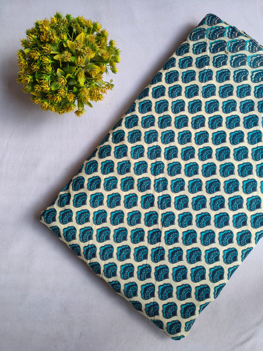 Sanganeri Print Pure Cotton Fabric - JBRJF2-29