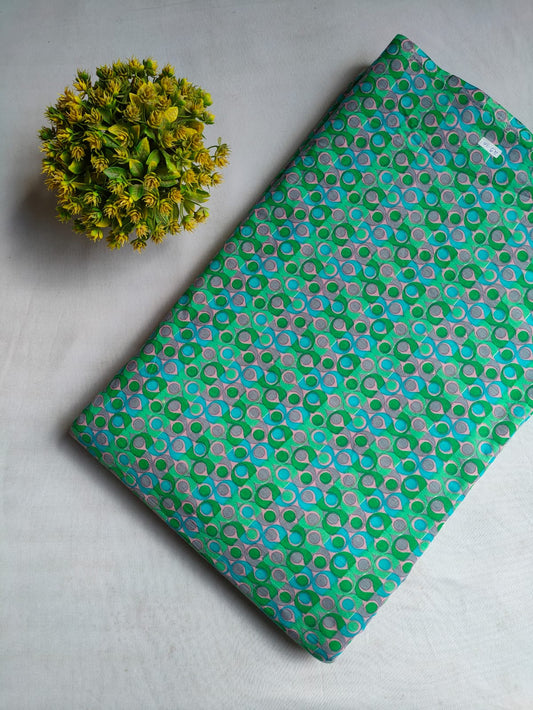 Sanganeri Print Pure Cotton Fabric - JBRJF2-52