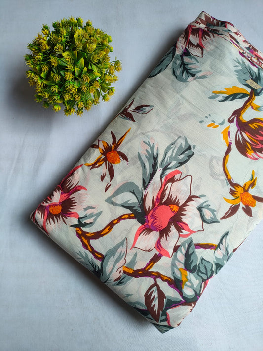 Sanganeri Print Pure Cotton Fabric - JBRJF2-69