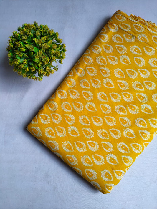 Sanganeri Print Pure Cotton Fabric - JBRJF2-78