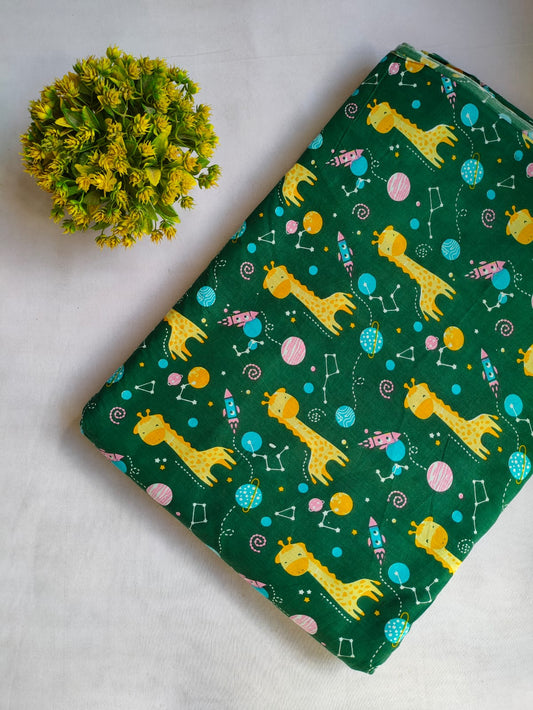 Sanganeri Print Pure Cotton Fabric - JBRJF2-8