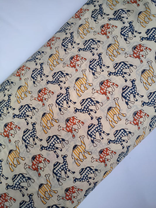 Sanganeri Print Pure Cotton Fabric - JBRTF2-10