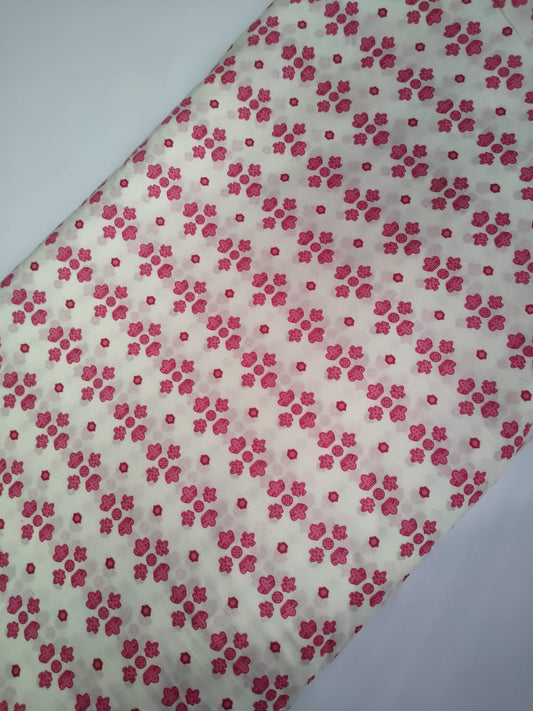 Sanganeri Print Pure Cotton Fabric - JBRTF2-17