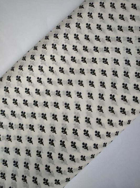 Sanganeri Print Pure Cotton Fabric - JBRTF2-9
