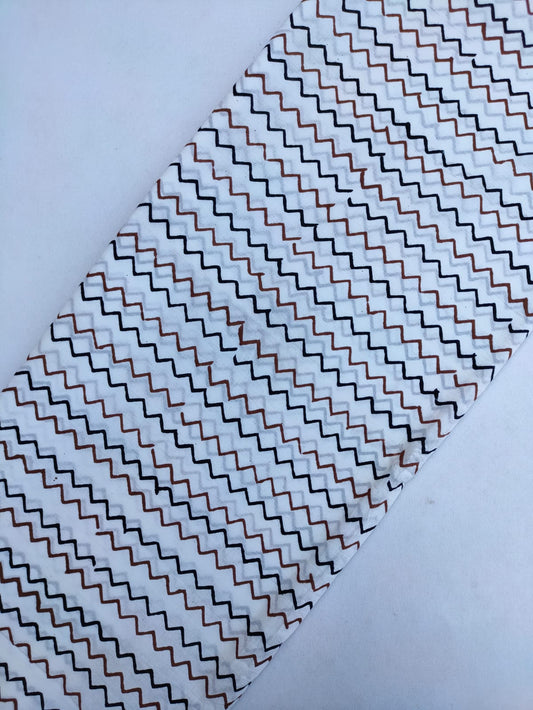 Jaipuri Hand Block Printed Pure Cotton Fabric In Running Length - JBRS444