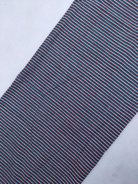 Jaipuri Hand Block Printed Pure Cotton Fabric In Running Length - JBRS558