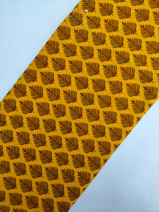 Jaipuri Hand Block Printed Pure Cotton Fabric In Running Length - JBRS450
