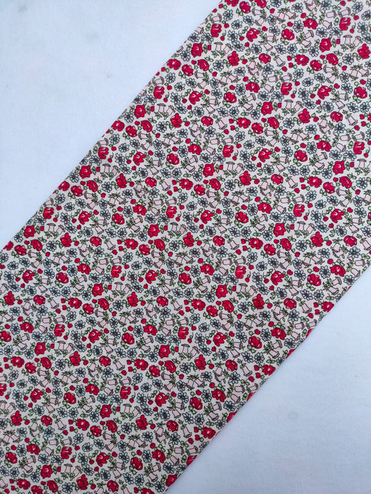 Jaipuri Hand Block Printed Pure Cotton Fabric In Running Length - JBRS471
