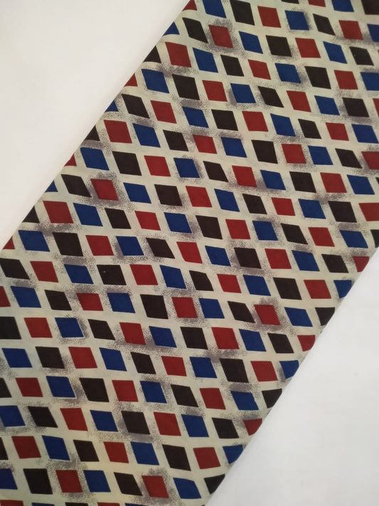 Hand Block Printed Pure Cotton Fabric In Running Length - JBRH130