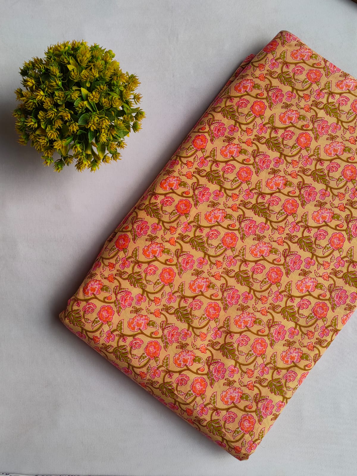 Pure Cotton Fabric Dress material