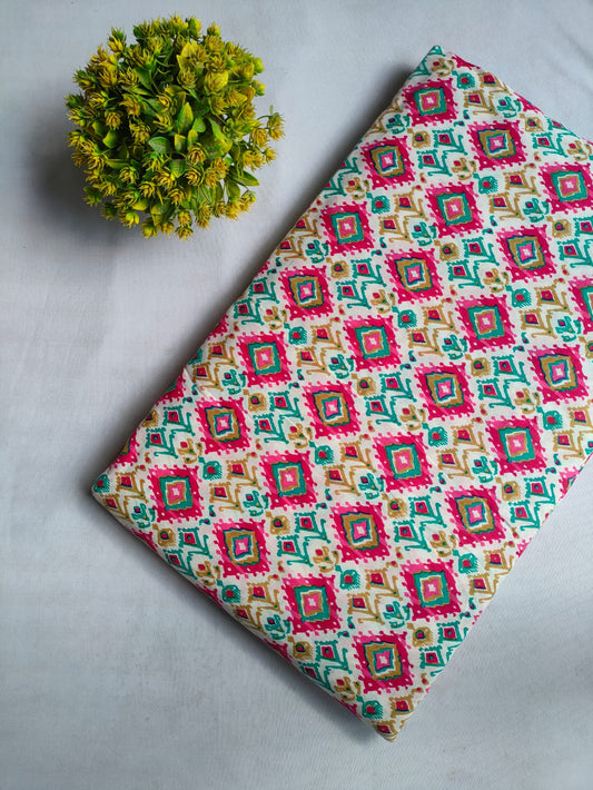 Printed Cotton Fabric - JBRMIX1-25