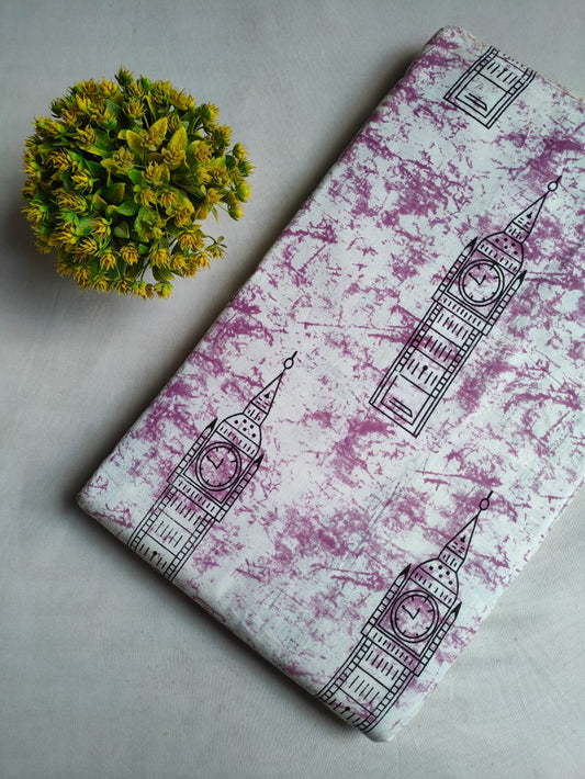 Printed Cotton Fabric - JBRMIX1-69