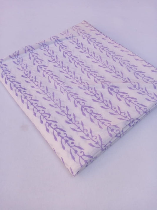 Jaipuri Cotton Hand Block Printed Fabric In Running Length - JBRS350