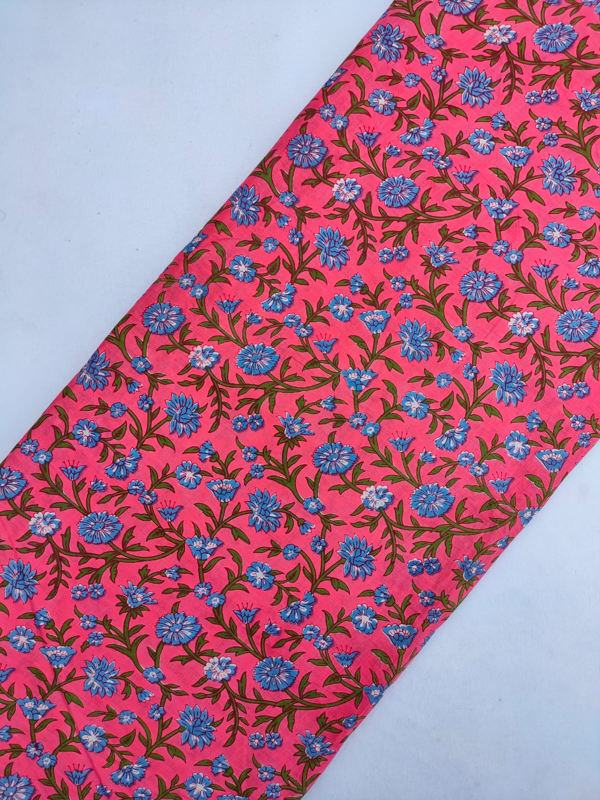 Sanganeri Print Pure Cotton Fabric - JBRJF375