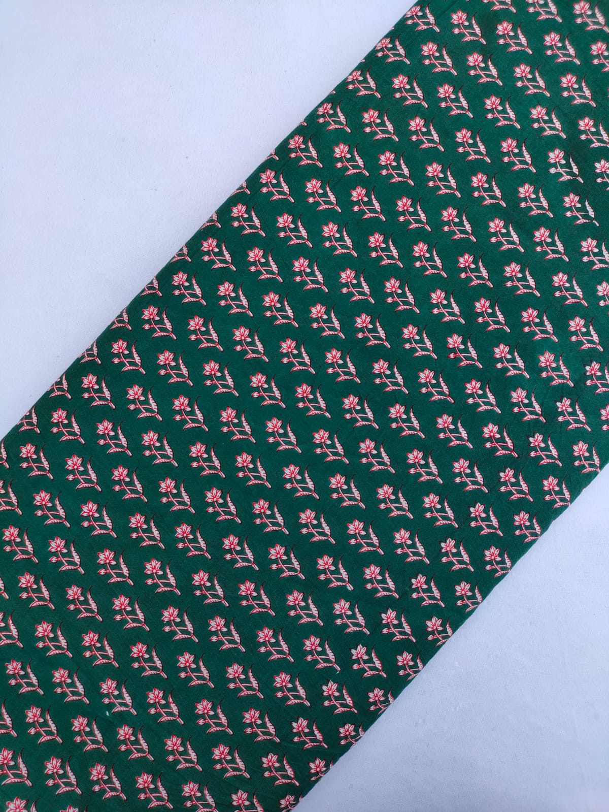 Sanganeri Print Pure Cotton Fabric - JBRJF386