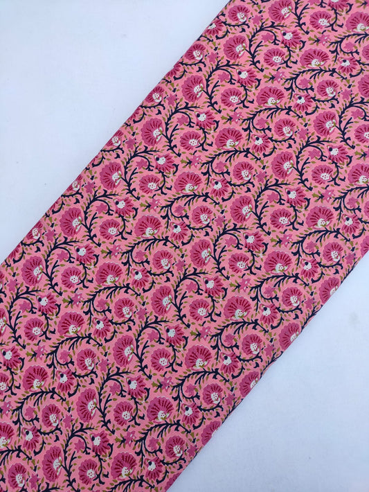 Sanganeri Print Pure Cotton Fabric - JBRJF392