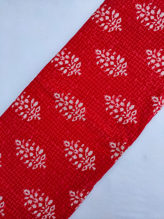 Sanganeri Print Pure Cotton Fabric - JBRJF395