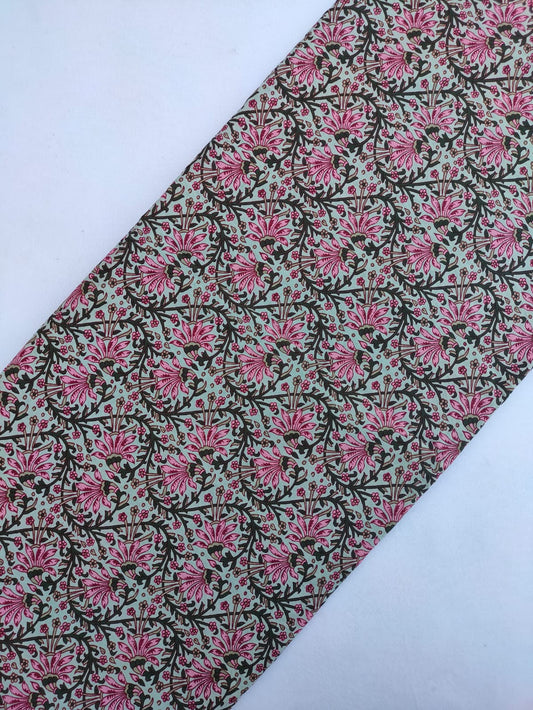 Sanganeri Print Pure Cotton Fabric - JBRJF402