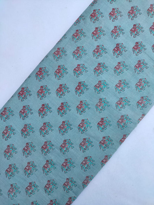 Sanganeri Print Pure Cotton Fabric - JBRJF418