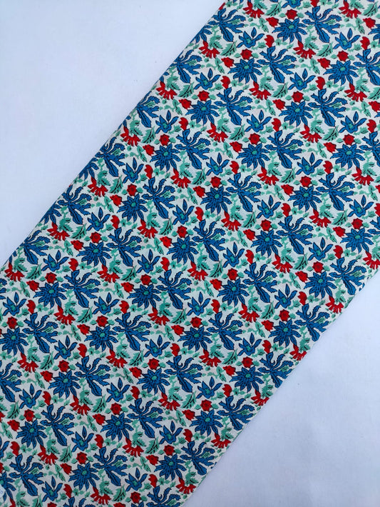 Sanganeri Print Pure Cotton Fabric - JBRJF421