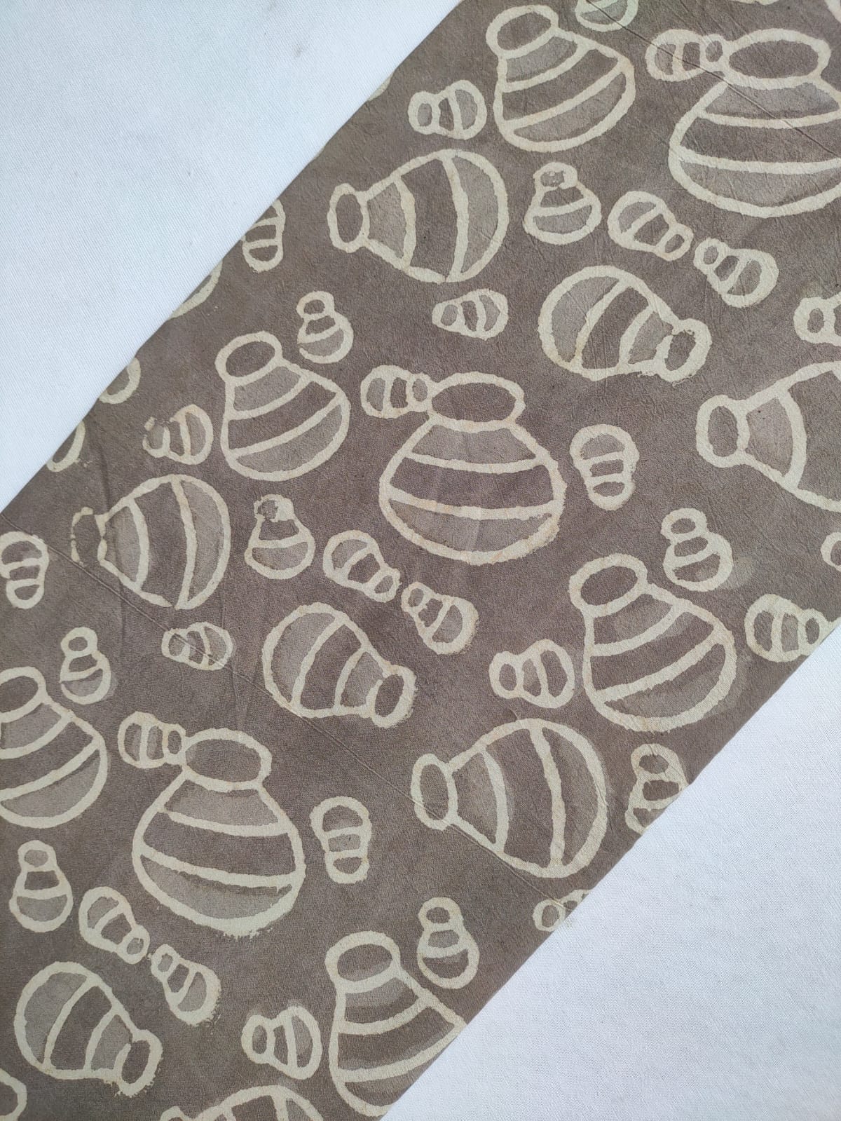 Pure Cotton Hand Block Printed Fabric - JBRKBT11