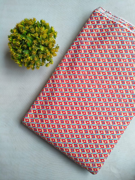 Pure Cotton Fabric Dress material