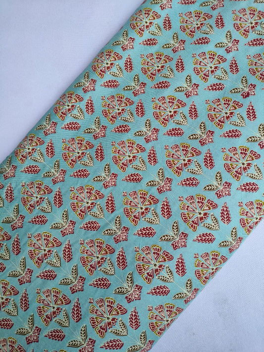 Sanganeri Print Pure Cotton Fabric - JBRS15