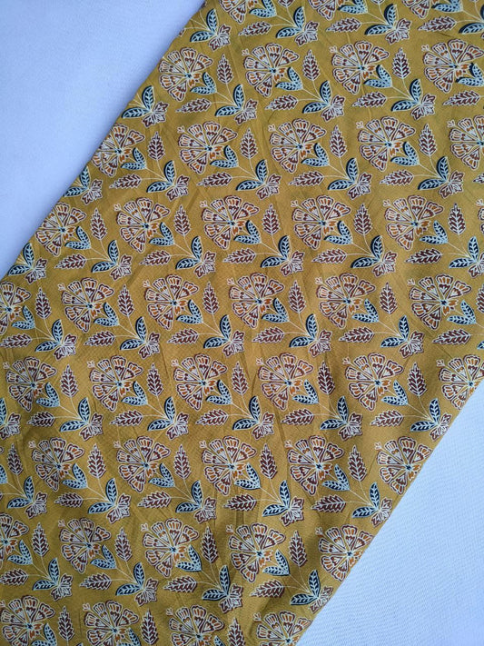 Sanganeri Print Pure Cotton Fabric - JBRS24