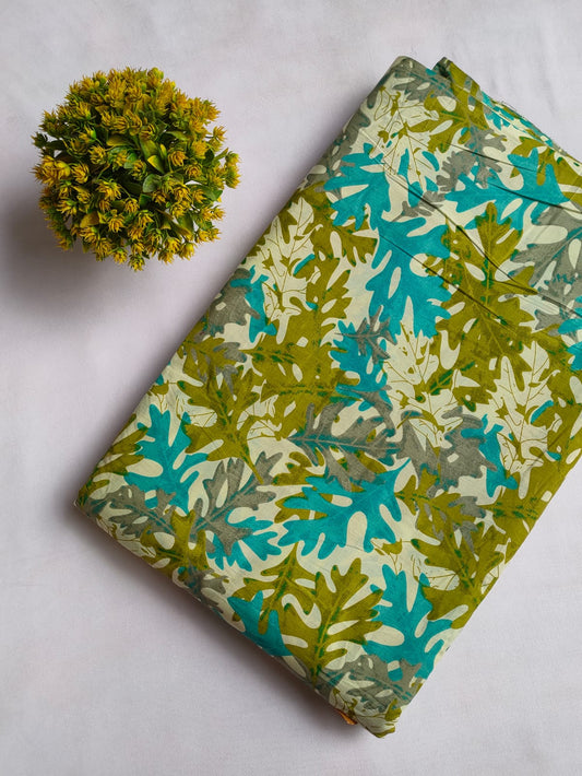 Sanganeri Print Pure Cotton Fabric - JBRFT2-21