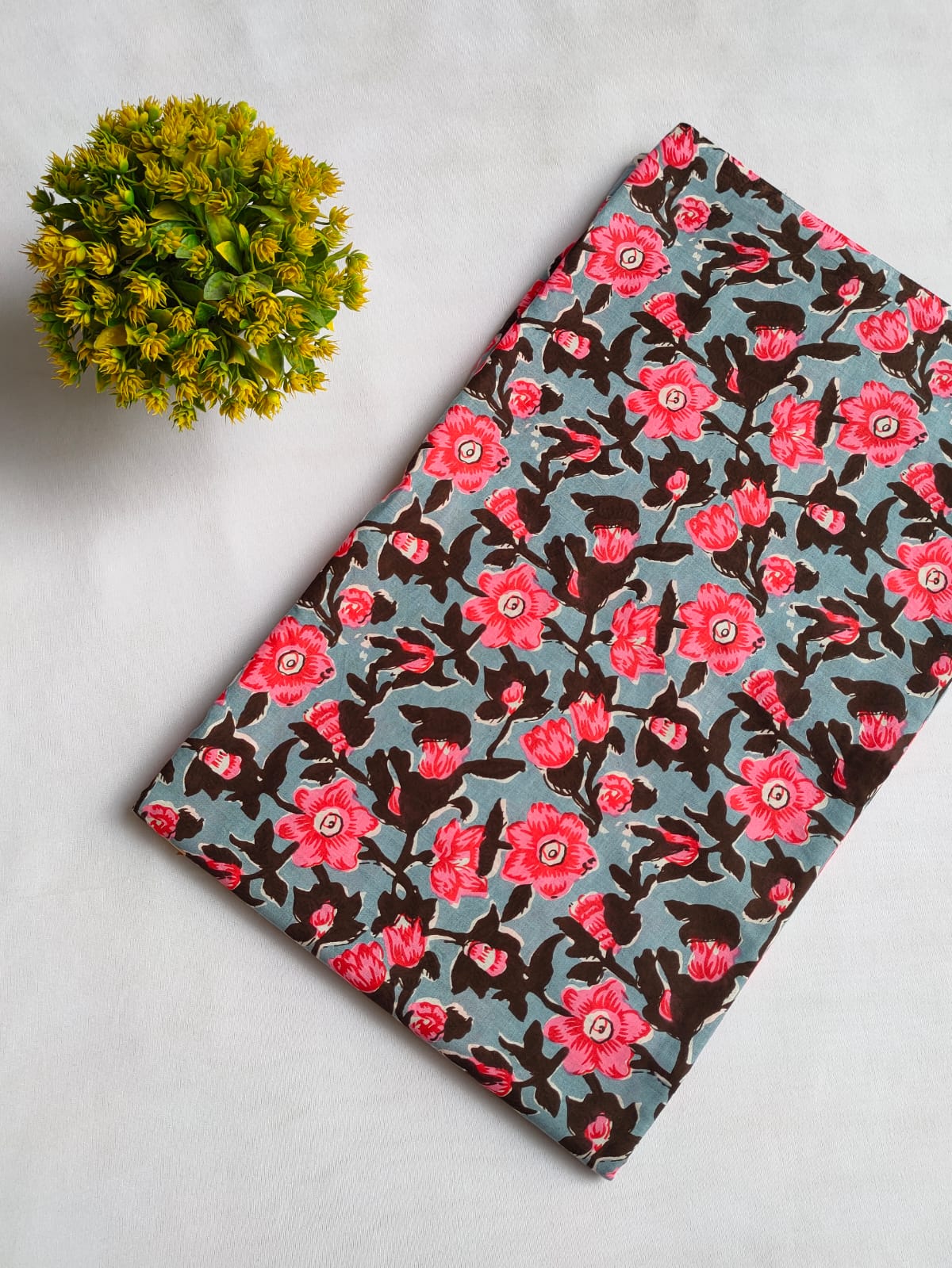 Sanganeri Print Pure Cotton Fabric - JBRFT2-23