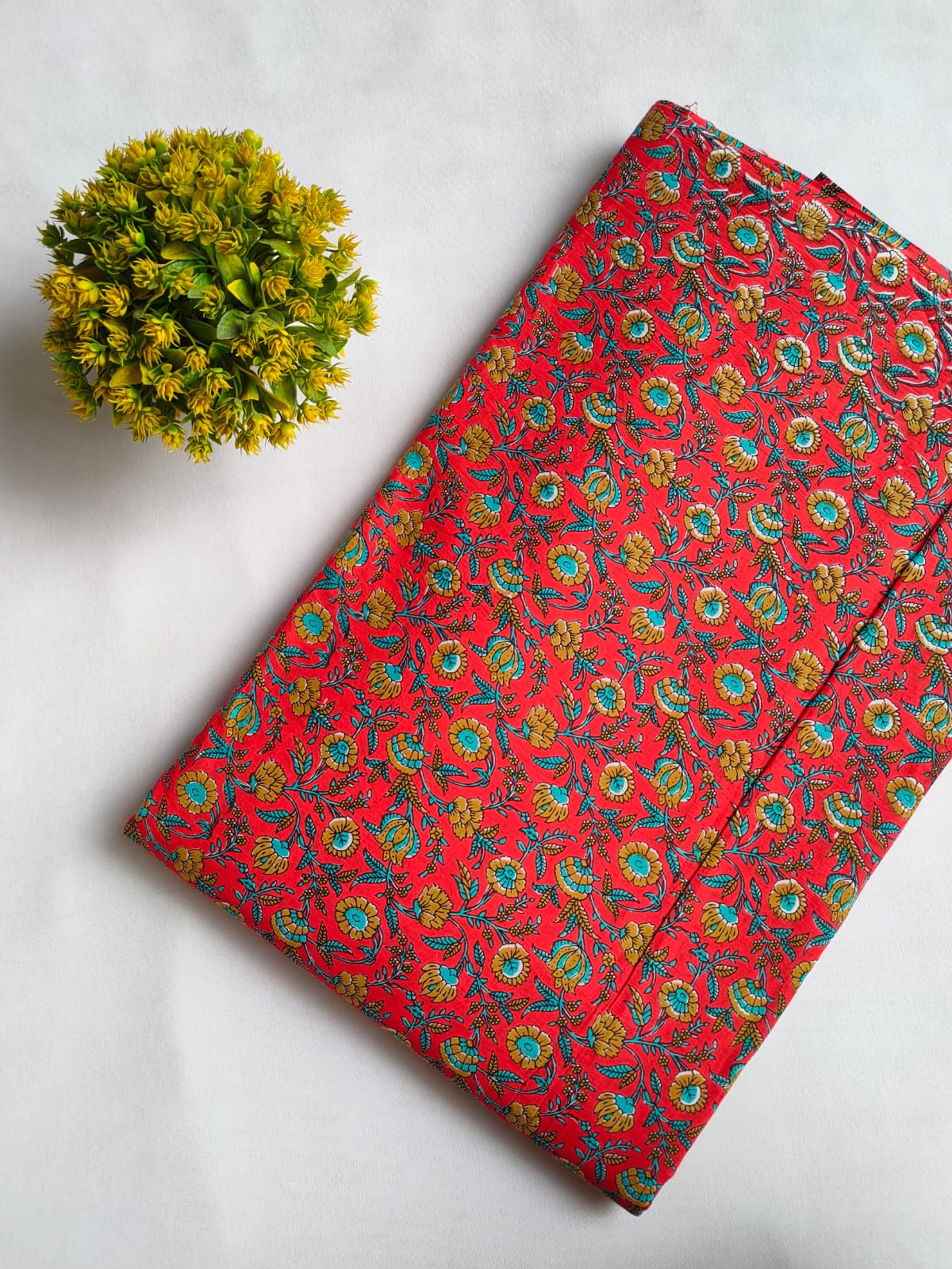 Sanganeri Print Pure Cotton Fabric - JBRFT2-26