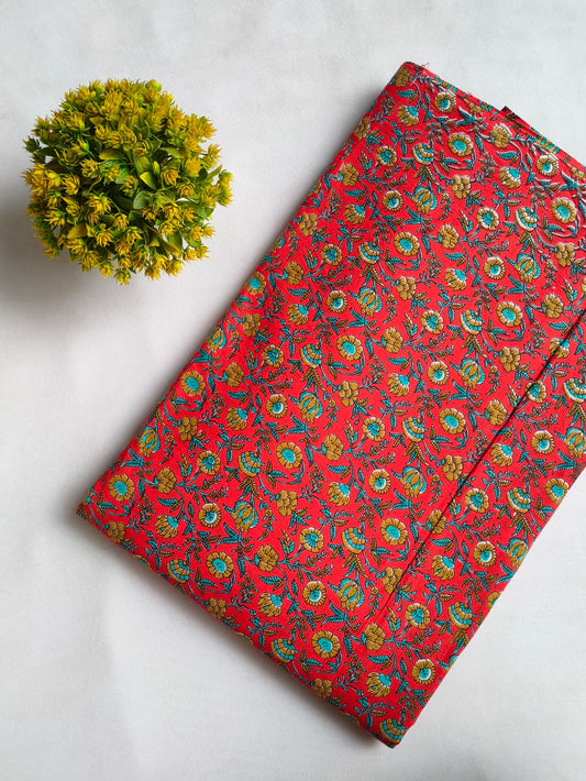 Sanganeri Print Pure Cotton Fabric - JBRFT2-26