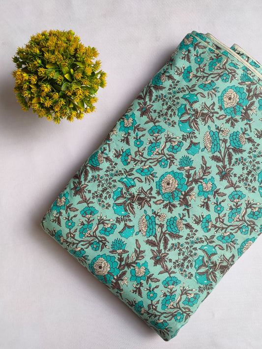 Sanganeri Print Pure Cotton Fabric - JBRFT2-29