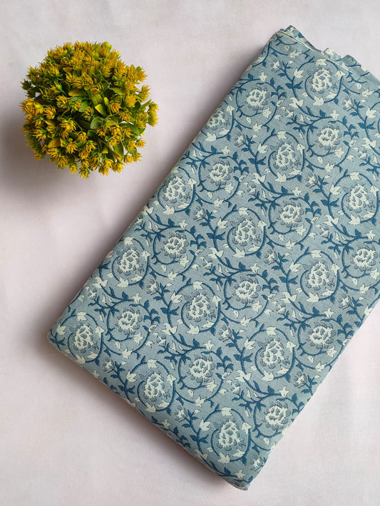 Sanganeri Print Pure Cotton Fabric - JBRFT2-30