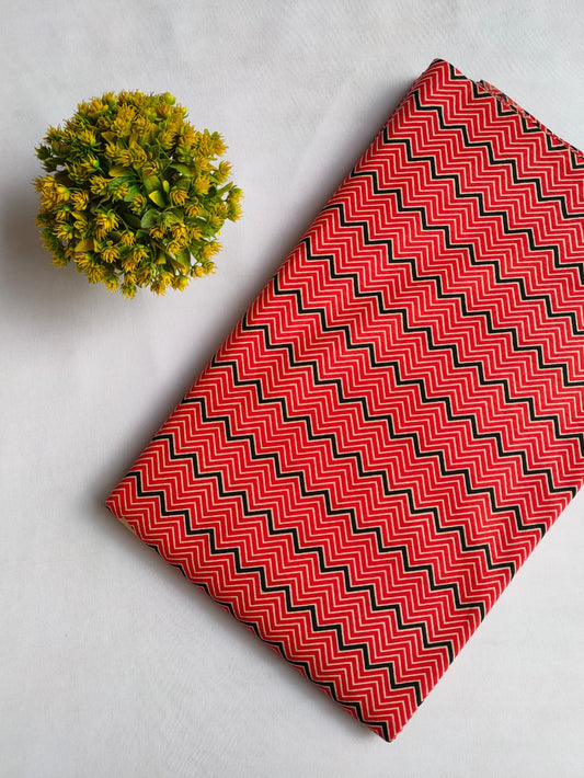 Sanganeri Print Pure Cotton Fabric - JBRFT2-32