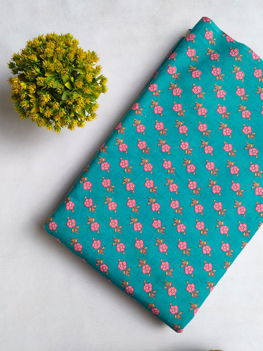 Sanganeri Print Pure Cotton Fabric - JBRFT2-34