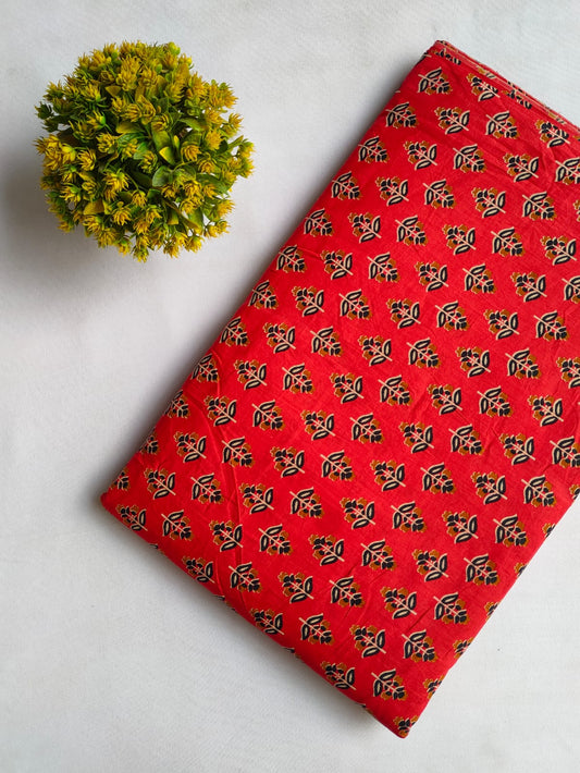 Sanganeri Print Pure Cotton Fabric - JBRFT2-35