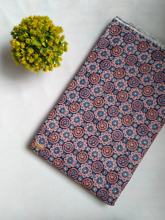 Sanganeri Print Pure Cotton Fabric - JBRFT2-42