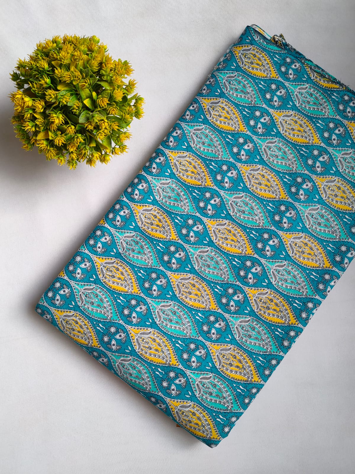 Sanganeri Print Pure Cotton Fabric - JBRFT2-43