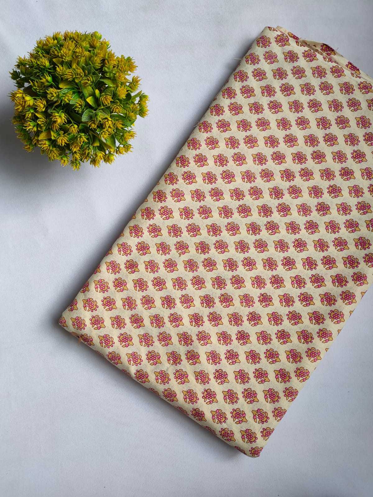 Sanganeri Print Pure Cotton Fabric - JBRFT2-49