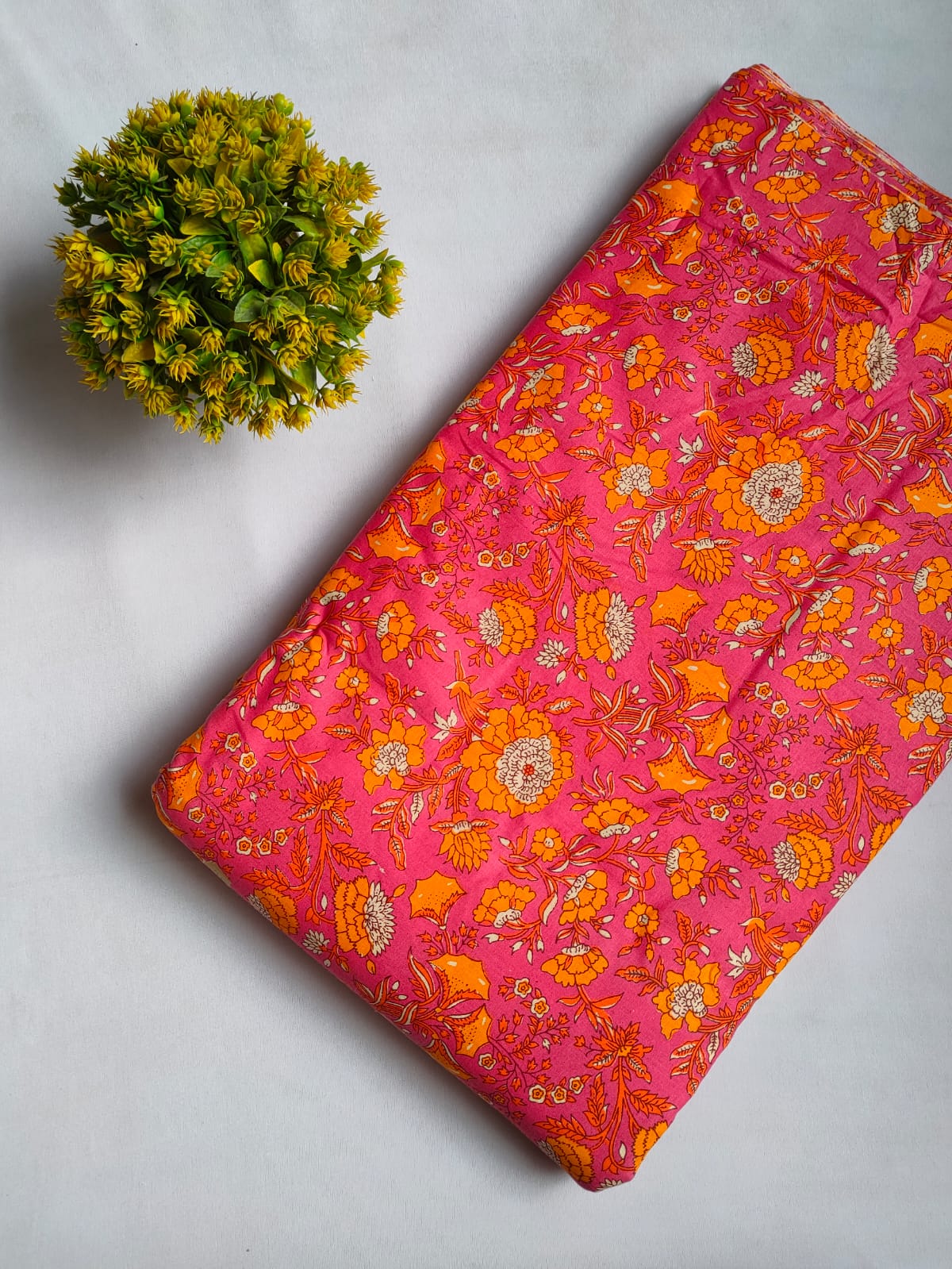 Sanganeri Print Pure Cotton Fabric - JBRFT2-51