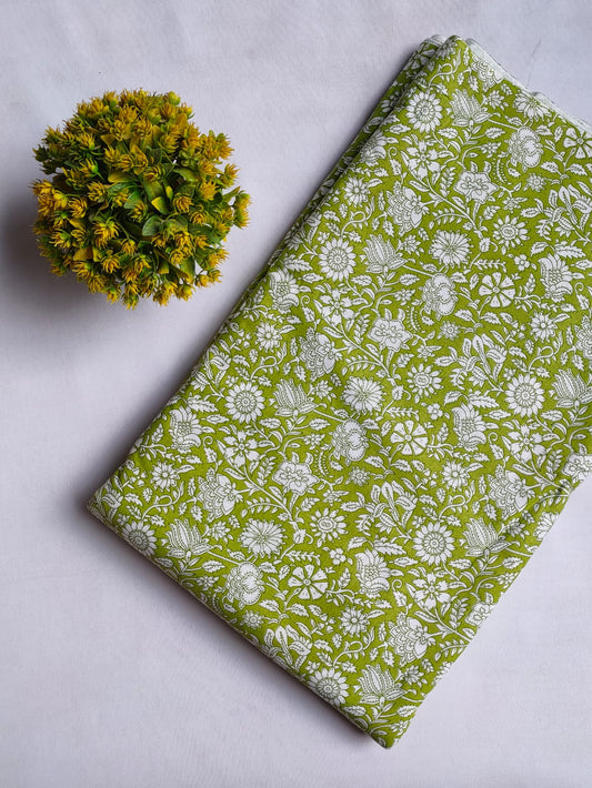 Sanganeri Print Pure Cotton Fabric - JBRFT2-65