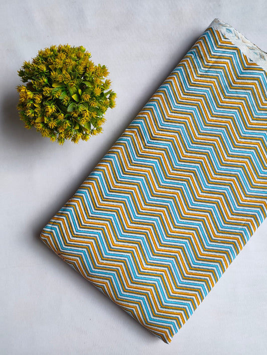 Sanganeri Print Pure Cotton Fabric - JBRFT2-67