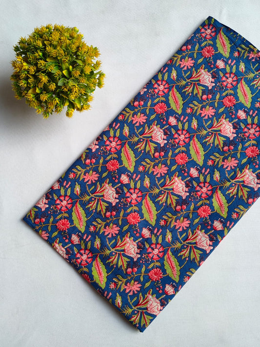 Sanganeri Print Pure Cotton Fabric - JBRFT2-14