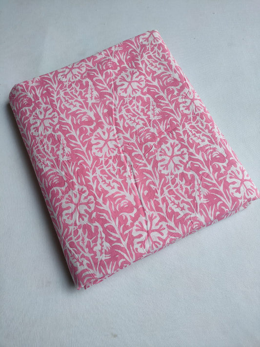 Pure Cotton Hand Block Printed Fabric - JBTO27