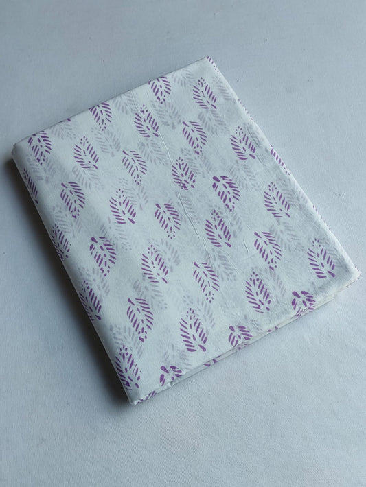 Pure Cotton Hand Block Printed Fabric - JBTO38