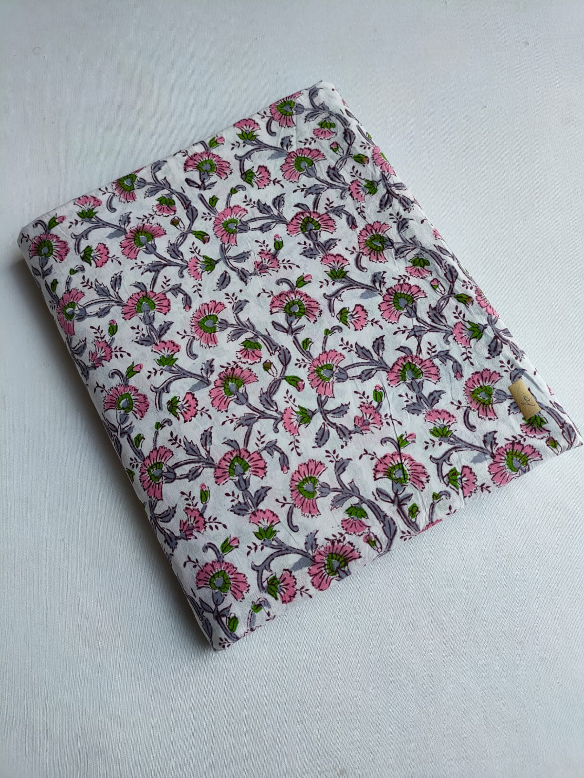 Pure Cotton Hand Block Printed Fabric - JBTO45